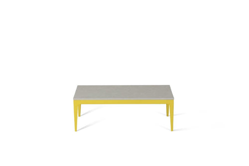 Alpine Mist Coffee Table Lemon Yellow