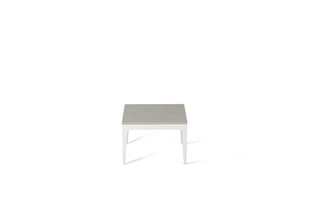 Alpine Mist Cube Side Table Oyster