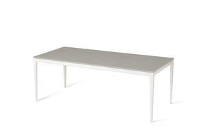 Alpine Mist Long Dining Table Oyster