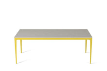 Load image into Gallery viewer, Alpine Mist Long Dining Table Lemon Yellow