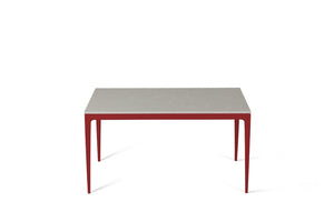 Alpine Mist Standard Dining Table Flame Red