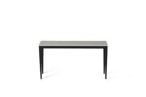 Alpine Mist Slim Console Table Matte Black