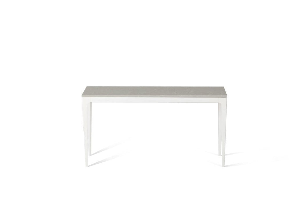 Alpine Mist Slim Console Table Oyster