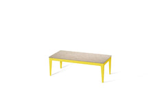 Load image into Gallery viewer, Cosmopolitan White Coffee Table Lemon Yellow