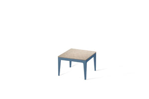 Cosmopolitan White Cube Side Table Wedgewood