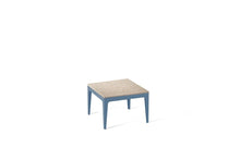Load image into Gallery viewer, Cosmopolitan White Cube Side Table Wedgewood