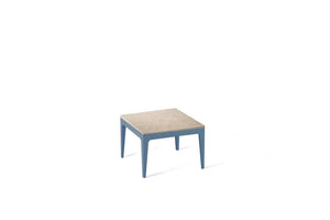Cosmopolitan White Cube Side Table Wedgewood