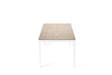 Load image into Gallery viewer, Cosmopolitan White Long Dining Table Pearl White