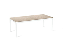 Load image into Gallery viewer, Cosmopolitan White Long Dining Table Pearl White