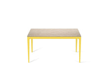 Load image into Gallery viewer, Cosmopolitan White Standard Dining Table Lemon Yellow