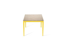 Load image into Gallery viewer, Cosmopolitan White Standard Dining Table Lemon Yellow