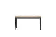 Load image into Gallery viewer, Cosmopolitan White Slim Console Table Matte Black