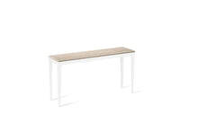 Load image into Gallery viewer, Cosmopolitan White Slim Console Table Pearl White