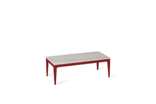 Load image into Gallery viewer, Calacatta Nuvo Coffee Table Flame Red