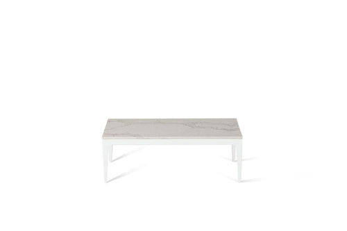 Calacatta Nuvo Coffee Table Pearl White