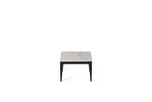 Load image into Gallery viewer, Calacatta Nuvo Cube Side Table Matte Black