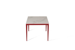 Calacatta Nuvo Standard Dining Table Flame Red