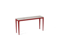 Load image into Gallery viewer, Calacatta Nuvo Slim Console Table Flame Red
