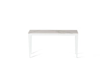 Load image into Gallery viewer, Calacatta Nuvo Slim Console Table Pearl White