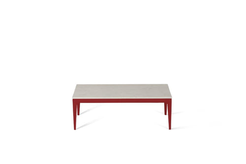 Frosty Carrina Coffee Table Flame Red
