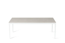 Load image into Gallery viewer, Frosty Carrina Long Dining Table Pearl White
