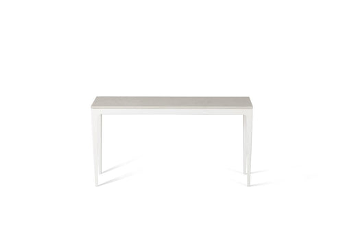 Frosty Carrina Slim Console Table Oyster