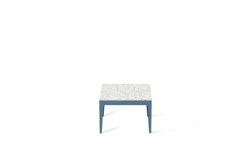 White Attica Cube Side Table Wedgewood