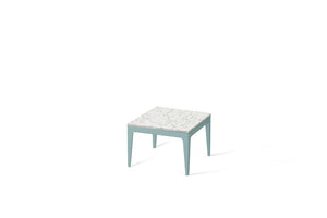 White Attica Cube Side Table Admiralty
