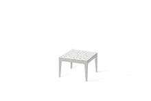 Load image into Gallery viewer, White Attica Cube Side Table Oyster