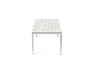 White Attica Long Dining Table Oyster