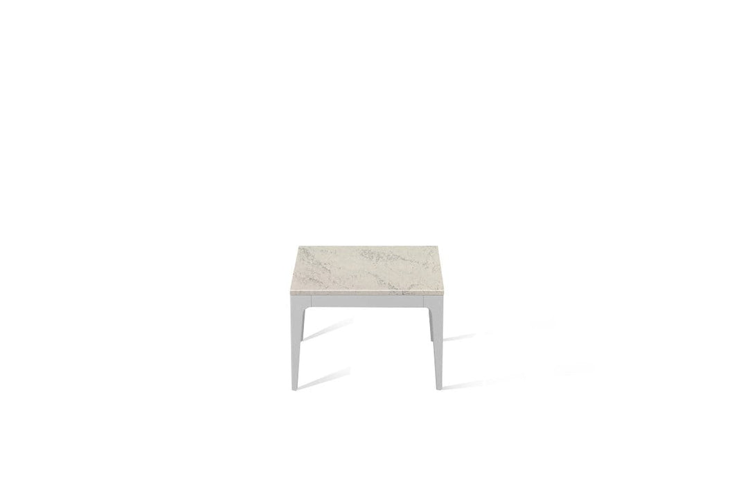 Noble Grey Cube Side Table Oyster