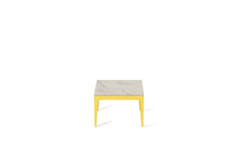 Load image into Gallery viewer, Noble Grey Cube Side Table Lemon Yellow