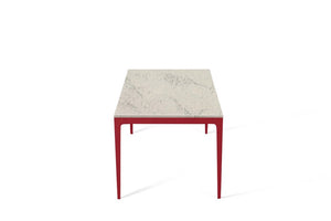 Noble Grey Long Dining Table Flame Red
