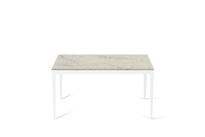 Noble Grey Standard Dining Table Pearl White