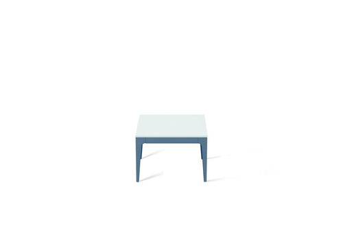 Intense White Cube Side Table Wedgewood