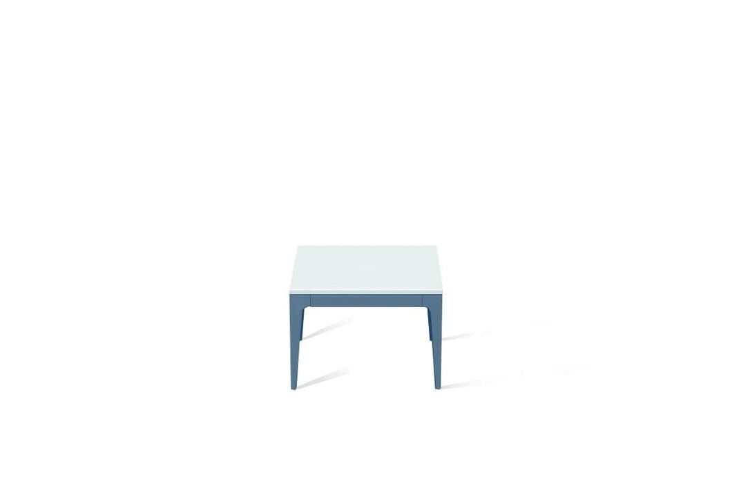 Intense White Cube Side Table Wedgewood