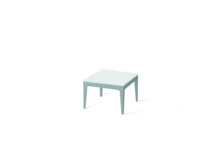 Intense White Cube Side Table Admiralty