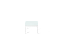 Load image into Gallery viewer, Intense White Cube Side Table Pearl White