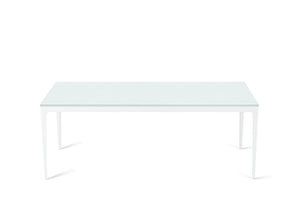 Intense White Long Dining Table Pearl White