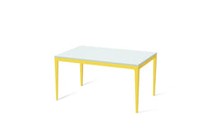 Load image into Gallery viewer, Intense White Standard Dining Table Lemon Yellow