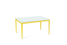 Load image into Gallery viewer, Intense White Standard Dining Table Lemon Yellow