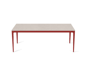 Nordic Loft Long Dining Table Flame Red