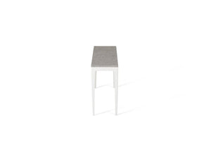 Bianco Drift Slim Console Table Oyster