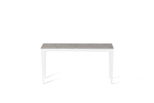 Load image into Gallery viewer, Bianco Drift Slim Console Table Pearl White