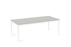 Georgian Bluffs  Long Dining Table Pearl White