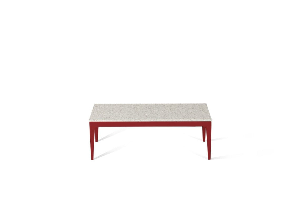 Ocean Foam Coffee Table Flame Red