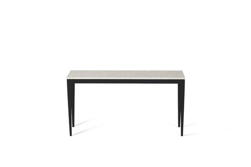 Ocean Foam Slim Console Table Matte Black