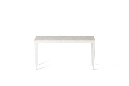 Ocean Foam Slim Console Table Oyster