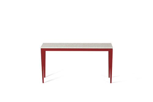 Ocean Foam Slim Console Table Flame Red