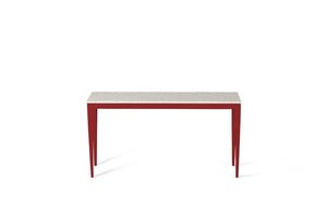 Ocean Foam Slim Console Table Flame Red